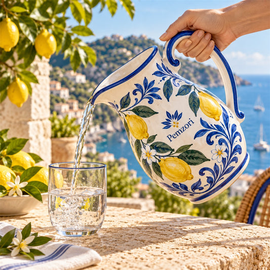 Pemzori Amalfi Lemon Garden Pitcher